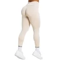 SMILODOX Leggings Damen Booty Scrunch Cetrina, High Waist Seamless Sporthose, Push-up Booty Leggins Blickdicht, Yogahose Damen für Sport Yoga Fitness Gym Workout