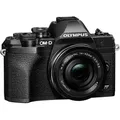 Olympus OM-D E-M10 Mark IV Kit + 14-42 Pancake Zoom schwarz - Schwarz