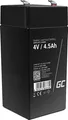 Green Cell® AGM 4V 4,5Ah Akku VRLA Blei-Batterie Bleiakku Ersatzakku Gelakku Akkubatterie Zyklenfest Unbemannt Spielzeug | Elektro Spielzeug| Alarm | Notstrom | Kinderfahrzeuge| Kinder-Quad