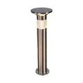 Lindby LED Solarleuchten Jalisa mit Bewegungsmelder (spritzwassergeschützt (Modern) in Alu aus Edelstahl (1 flammig,) - Solarlampe Solarleuchte Garten