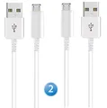 ino 2x 100 cm Micro-USB Kabel Datenkabel Ladekabel kompatibel mit Huawei Y6 Y6 2017 Y6 2018 Y6 2019 Y6 pro 2017 Y6 Prime Y6 Pro Dual Y7 Y7 2017 Y7 2018 Y7 Prime Y7 Prime Huawei Y6P