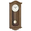 SELVA Funk-Pendelwanduhr/Regulator – MADE IN GERMANY – Eiche – Bim-Bam-/ Westminstermelodie