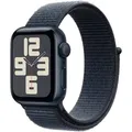 Apple Watch SE Mitternacht Aluminium Sport Loop Tinte 2024 GPS 40mm MXEA3QF/A