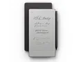 REMARKABLE Paper Pro Move + Marker Plus Book Folio Premium Leder - Schwarz Digitales Notizbuch, Grau