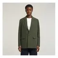 G-Star für Damen. D26943-D522-995 Grüner Bf-Blazer (XL), Lässig, Viskose