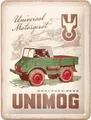 Nostalgic-Art - Blechschild 15 x 20 cm - Unimog 1951