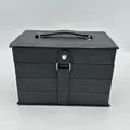 Schminkkoffer Beauty Case black 82 Teile + Koffer in Leder Optik - MIT MÄNGEL