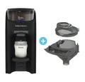 Baby Brezza Babyflaschenwärmer Automatischer Flaschenzubereiter mit 2 Milchpulvertrichtern, mischt Wasser und Milchpulver klumpenfrei per Knopfdruck