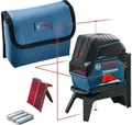 Bosch Professional Kreuzlinienlaser GCL 2-15 L-Boxx-Einlage roter Laser 15m
