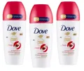 3x Dove Deodorant Advanced Care Pomegranate Granatapfel Roll-On Deodorant 50ml