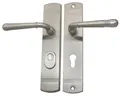 Türbeschlag Schutzbeschlag Helena LS Nickelmatt WE 72 Dr-Dr, Außenschild mit Stahleinlage