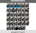 REWE WM 2022 Sammelkarten - 1 Komplettsatz GLITZER