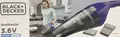 Black & Decker Akku Handstaubsauger Blau Grau NVC115WA   3.6V   5.4Wh