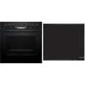 HND679LS67 Serie 6, Herdset schwarz