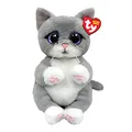 TY Morgan Katze Beanie Bellie Regulär 6" | Beanie Baby Weiches Plüschtier | Sammlerstück Kuscheliger Stoffteddy, Und