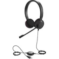 Jabra Evolve 20 MS stereo - Headset - On-Ear - Schwarz