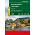 Großbritannien - Nordirland, Autoatlas 1:200.000 - 1:266.000, freytag & berndt