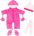 Bayer Puppenkleidung Schneeoverall 38-42 (Set, 5-tlg)