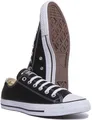 Converse M9166 All Star Core Schnürer Damen Trainer In Schwarz EU 36-41