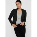 ONLY Lederimitatjacke ONLAVA FAUX LEATHER BIKER OTW NOOS mit Biker-Details schwarz XS (34)