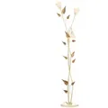 Stehleuchte Vanda Weiß/Beige max. 6 Watt
