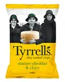 Tyrrells slow-cooked crisps Cheddar & Chive 150g