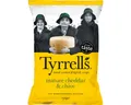 Tyrrell's Knabberei, Tyrrells Handcooked mature Cheddar und Chive Chips vegetarisch 150g