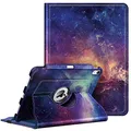 FINTIE Hülle für iPad Air 11 Zoll M4/M3/M2 (2026/2025/2024), iPad Air 5. Gen 2022/ iPad Air 4 2020 10.9 Zoll mit Stifthalter - 360 Grad verstellbare Schutzhülle Cover mit Standfunktion, Die Galaxie