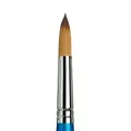 Winsor & Newton 5301016 Cotman Aquarell Synthetikhaar Pinsel - Serie 111 - Rundpinsel, kurzer Stiel mit exzellenter Sprungkraft, Farbtragekraft und Punktgenauigkeit - Nr. 16 - 11,5 mm