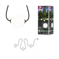 Paulmann 94912 Plug & Shine LED Lichterkette Naima Erweiterungsset IP67 3000K 3x1W 1,71m Schwarz
