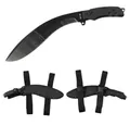 MFH Machete Machete, schwarz, mit Nylonscheide, (Set, mit Nylonscheide), Ösen am Griff vorne und hinten