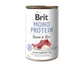 8595602555352 BRIT MONO PROTEIN Nasses Hundefutter Lamm mit Reis 400 g Brit