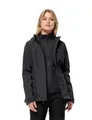 Jack Wolfskin Damen Moonrise 3-in-1 W Jacket, Schwarz, XXL EU