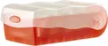 HAN CROCO 997-617 Karteibox Transluzent, Rot max. Anzahl der Karten: 900 Karten DIN A7 quer inkl. 100 linierten Karten