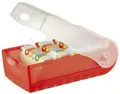 HAN 997-617 Karteibox CROCO, DIN A7, für 900 Karten, incl. 5 Stützplatten, rot-t