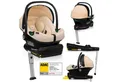 lionelo Babyschale ASTRID I-SIZE, ab: ab Geburt, bis: bis 87 cm, ab: 40,00 cm, bis: 87,00 cm, (Set), Sehr stabiler Träger, Höhenverstellung, Modernes Design