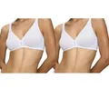 Triumph 2x BH Eileen N Größe 70A UVP 68,00 € weiß 70 A BHs ohne Bügel BH - Set