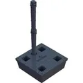 WaterUps Komplett-Set 40 cm x 40 cm Schwarz