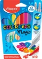 MAPED Filzstift Maped 844612 Maped Fasermaler COLOR'PEPS Magic, 10er Kartonetui