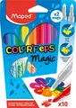 Maped Fasermaler COLOR'PEPS Magic, 10er Kartonetui, Filzstifte