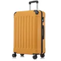 YONSLY Hartschalen-Trolley Hartschalen-Koffer Trolley 360° Rollen, robuster Reisekoffer, 4 Rollen, mit Zahlenschloss, für Business und Urlaub 46/55/66/76 cm 76 cm