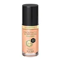 Max Factor Facefinity All Day Flawless Foundation - Concealer, 3-in-1 Liquid Foundation & Gesichtsprimer, vegane Formel, modulare Abdeckung, bis zu 30 Stunden Halt, SPF20-N75 Gold, 30 ml