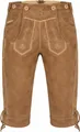 PAULGOS Herren Trachten Lederhose - Kniebund - Echtes Leder - Größe 44 - 60
