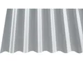 Gutta Polycarbonat-Wellplatte Wabe Sinus 76/18 500 x 104,5 cm 2,6 mm klar