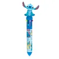 Grupo Erik Kugelschreiber 10 Farben Disney Stitch 10-in-1 Multicolor - Mehrfarbiger Stift Offizieller Disney Lilo und Stitch Geschenke Fanartikel Blau