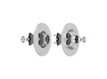 F.BECKER Bremsensatz, Scheibenbremse 13810075 Hinterachse voll 280mm 12mm für Vaughall OPEL Fiat NISSAN RENAULT