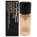 MAC for Women Studio Fix Fluid SPF 15 24Hr Matte Foundation plus Oil Control – NC25 by MAC for Women – 1 oz Foundation