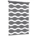 Sekey Doppelrollo Wellen Klemmfix ohne Bohren für Fenster, Doppelrollo 80 cm breit, Duo Rollo Welle Jalousie Sonnenschutz, 80x100cm, Weiß