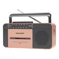 Crosley - CT102A Portable Cassette Player Roze Gold / Grey