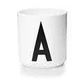 Design Letters Tasse A–Z Weiß | Beste abitur 2026 geschenke | Geburtstagsgeschenk für Männer & Frauen | Kaffeetassen, Kaffeebecher Porzellan | Abitur geschenke Tasse | Weiße Tassen 250 Ml